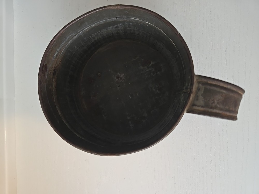 WW1 US Side Cap Hat Wool & Wrappings Military Cup And Patch.