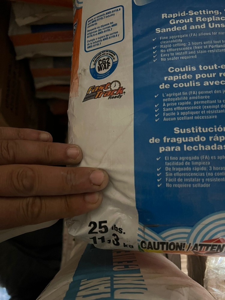 Ultracolor plus FA Grout - 25 Lbs (5027 Silver)