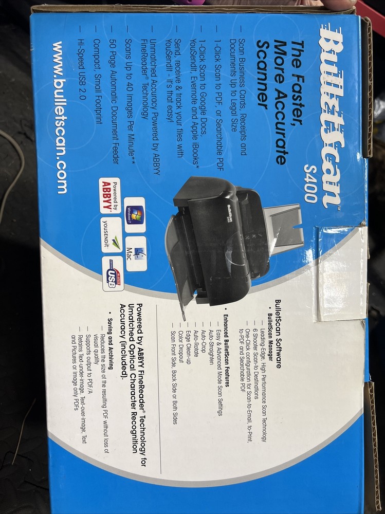 Bulletscan S400 Scanner