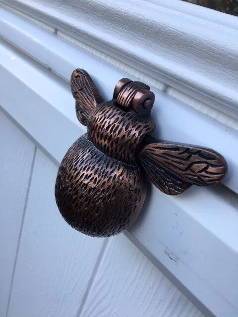 Bumble Bee Door Knocker Antique Brass (Slight Second) -Dreamair