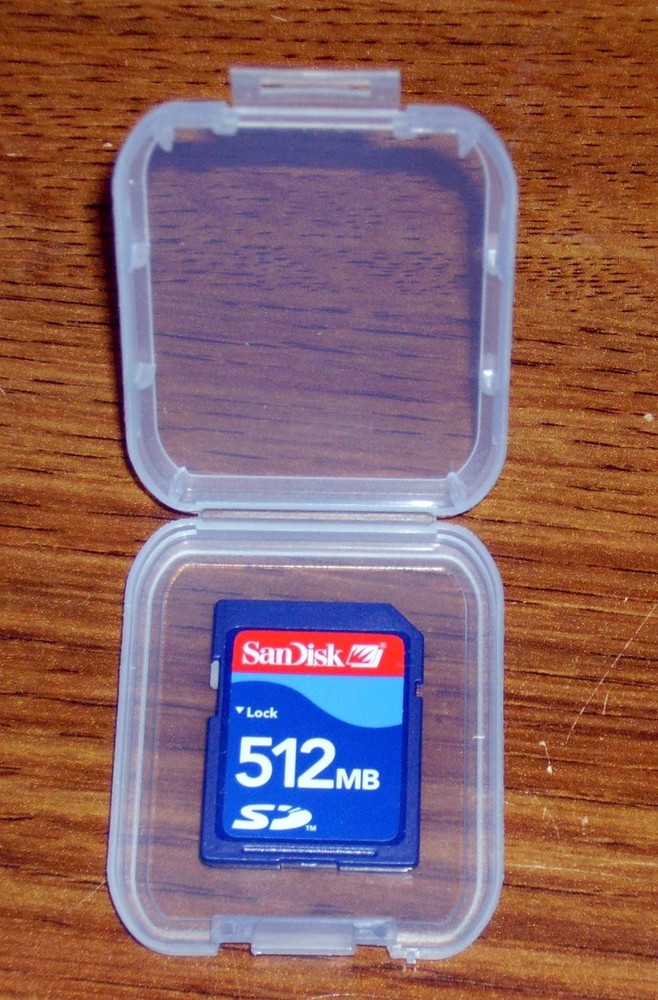 SanDisk 512MB Secure Digital Memory Card - NEW in plastic case
