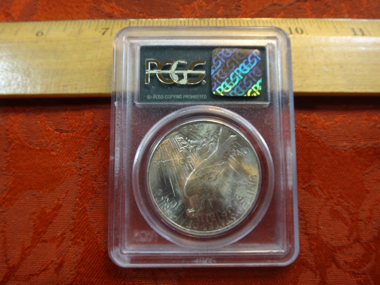 1922 United States Silver Peace Dollar $1 PCGS Graded MS64 - (Older Green Label)