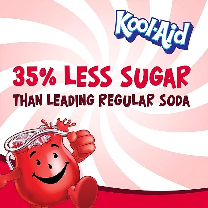 Kool-aid Cherry soft drink Mix 19 Oz Container