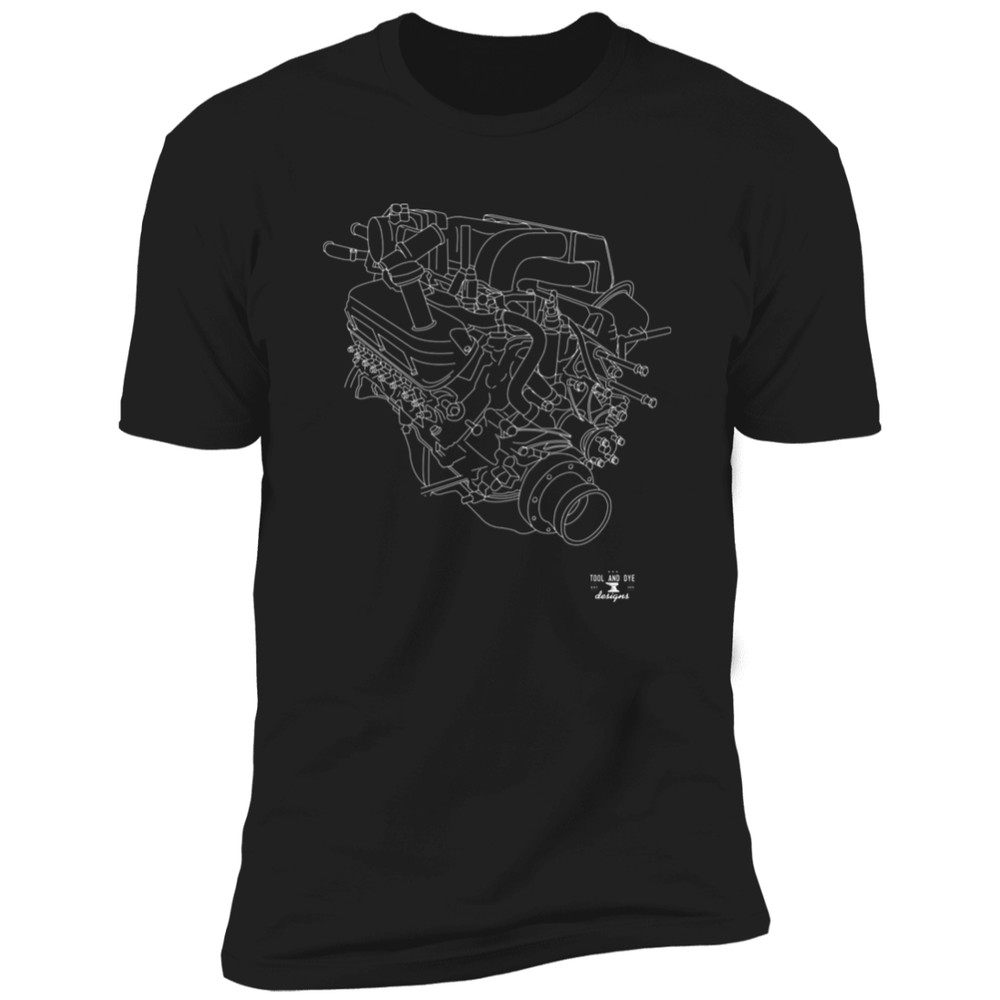 Engine Blueprint Series Ford 302 T-shirt