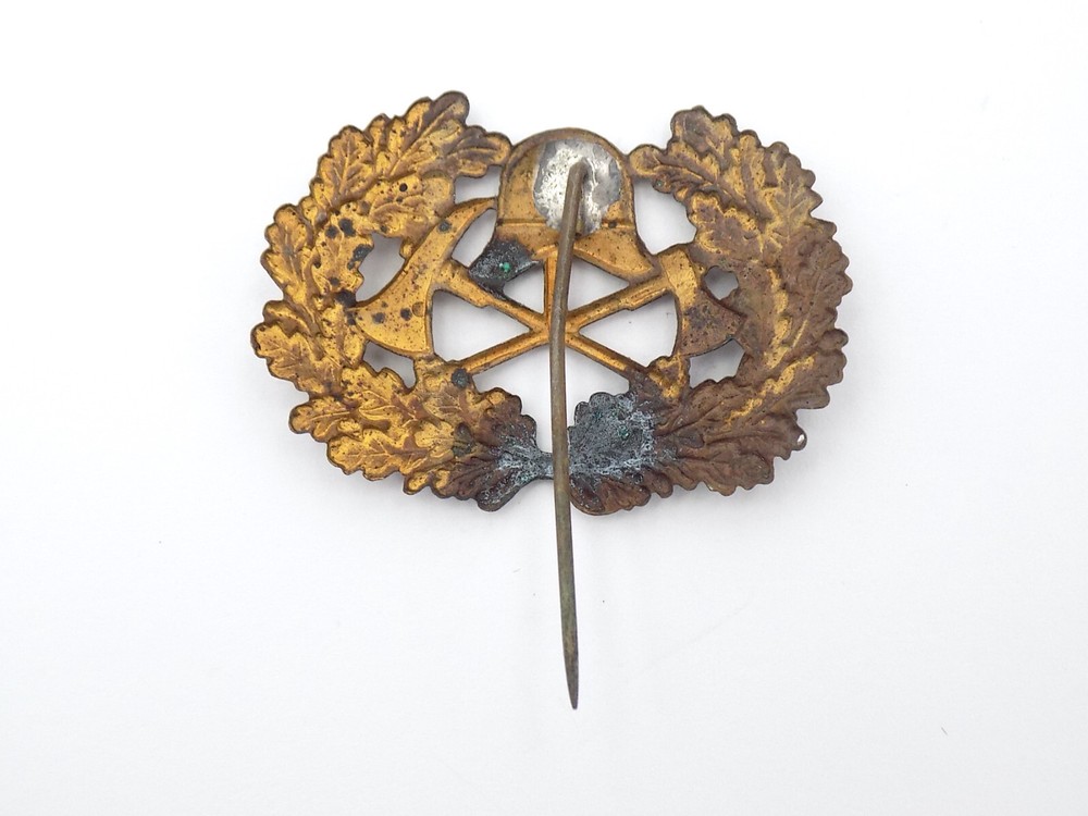 Original Pre-WWII German Fire Service Cap Badge
