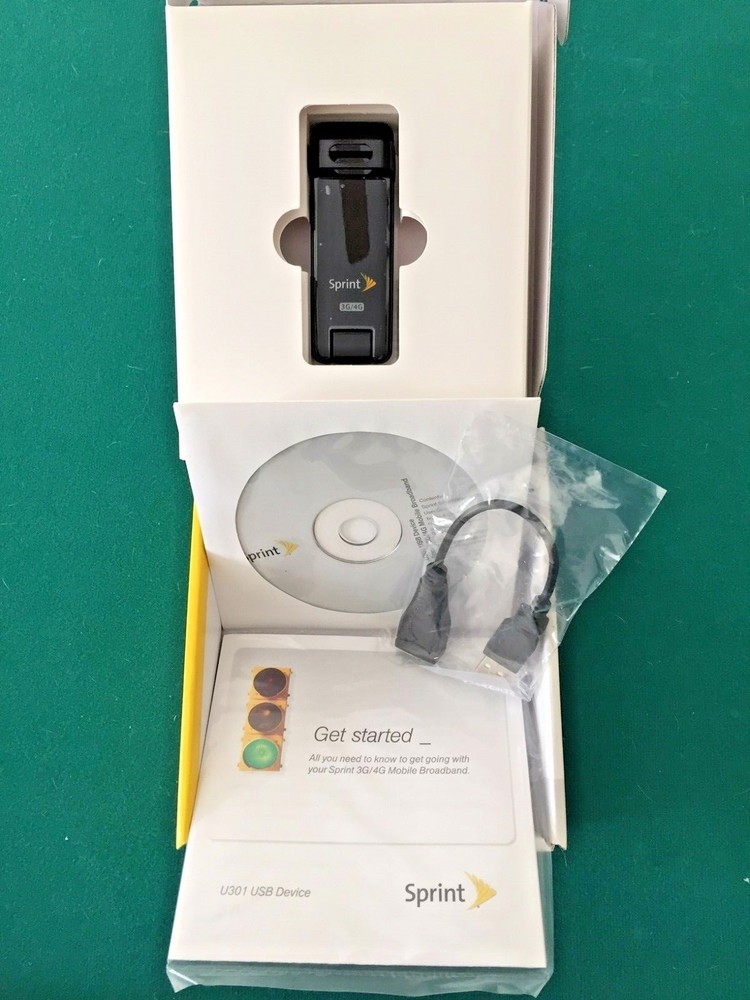 Sprint U301 USB Device 3G 4G Mobile Broadband