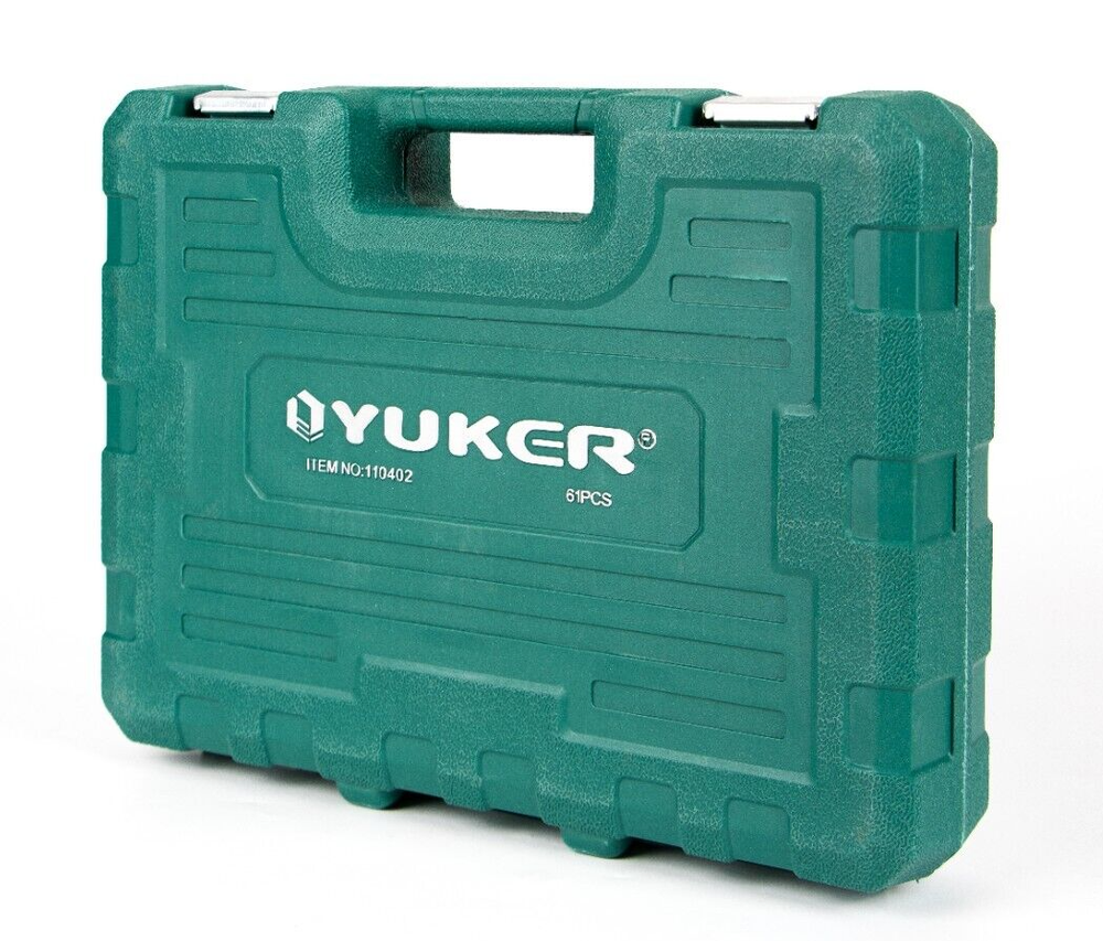 3/8'' socket set 61 PCS , 6 Point CR-V Metric, Ratchet Bit Socket. Extensions