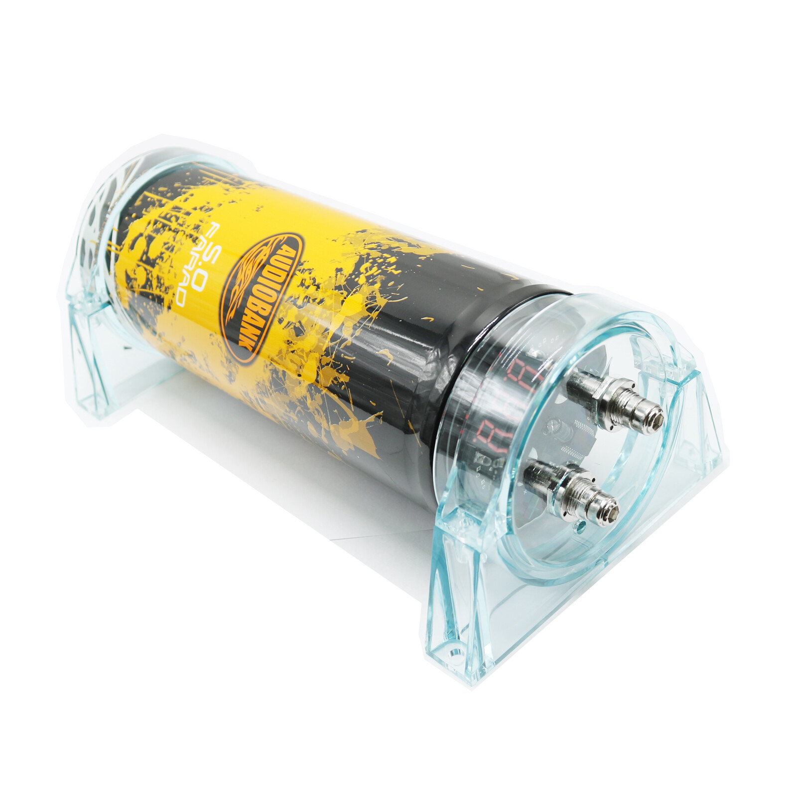 Audobank AB-5.0 5 Farad Capacitor Car Audio Power 12V Digital 3 Digit Display