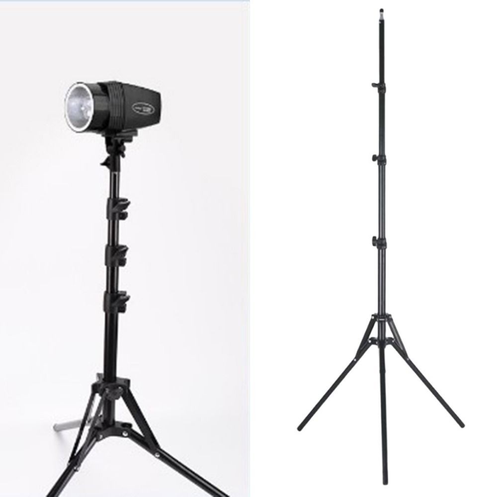Adjustable Light Stand Reverse Folding Tripod Light Stands  Film Studio