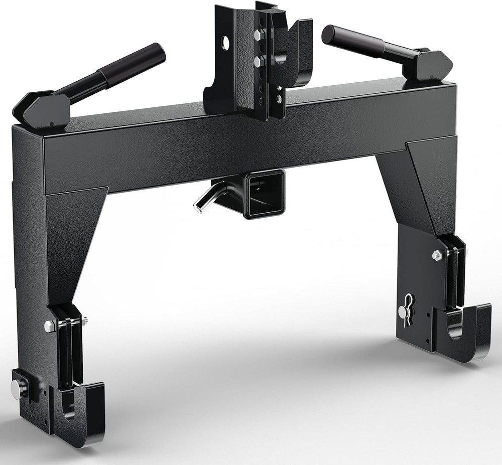 3-Point Quick Hitch 3000LB Lifting Towing Adjustable 5-Level Class 1 2 Tractors