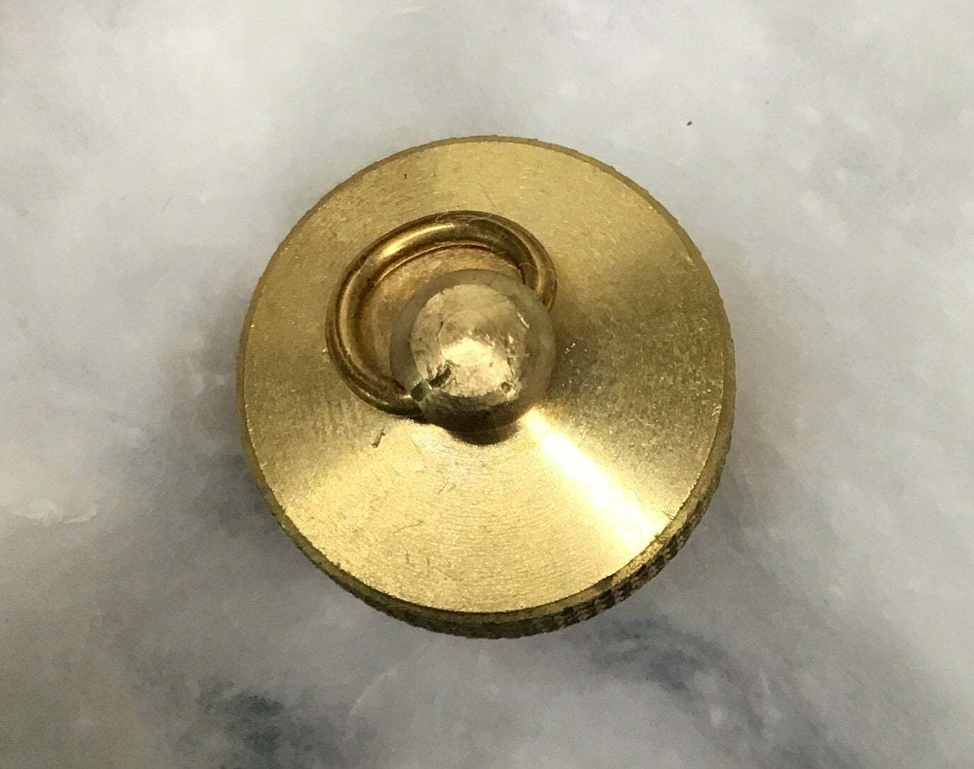 Retro ACORN Vial Pendant Pill box Opens, Unscrew Top, Men, Unisex