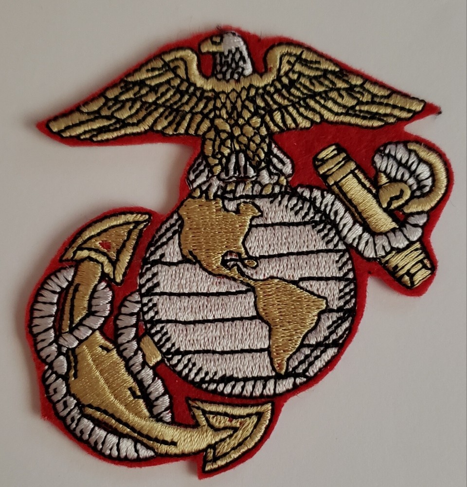 United States Marine Corps USMC Cut Out Insignia Patch