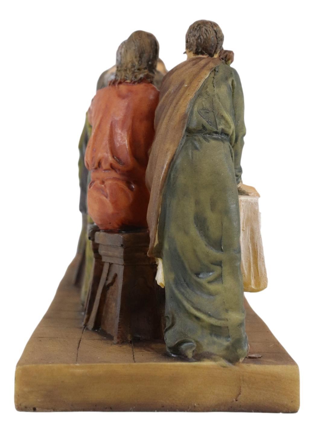 Ebros Da Vinci The Last Supper Of Jesus and Disciples Holy Communion Figurine