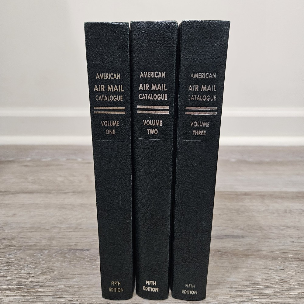 American Air Mail Catalogue 5th Edition Volumes 1, 2, 3