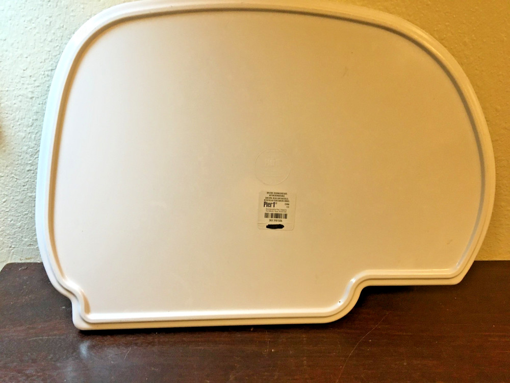 Melamine Plastic Trailer Tray, Pier One, 16", Serving, RV