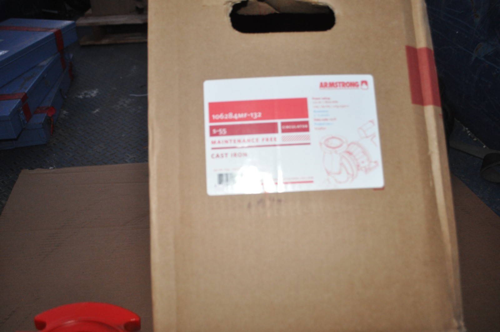 Armstrong CIRCULATOR PUMP 106284MF-132 1/2 HP 3" FLANGE HYDRONIC S-55 NEW