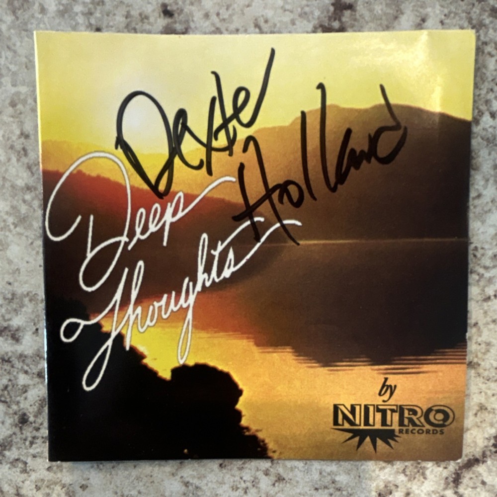 The Offspring Dexter Holland Autograph