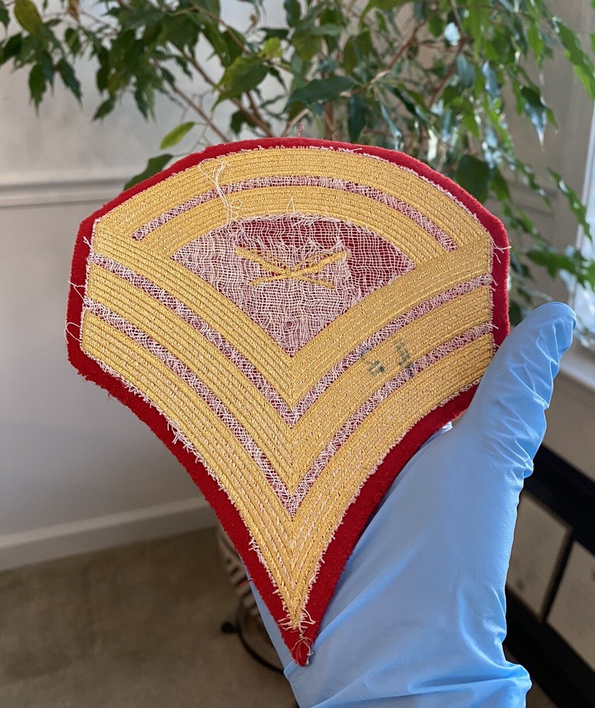 USMC US Marine Corps Gunnery Sergeant Uniform Patch 6x7