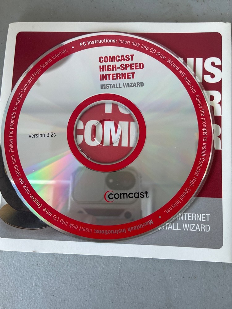 Comcast High Speed Internet Install Wizard Software Version 3.2C