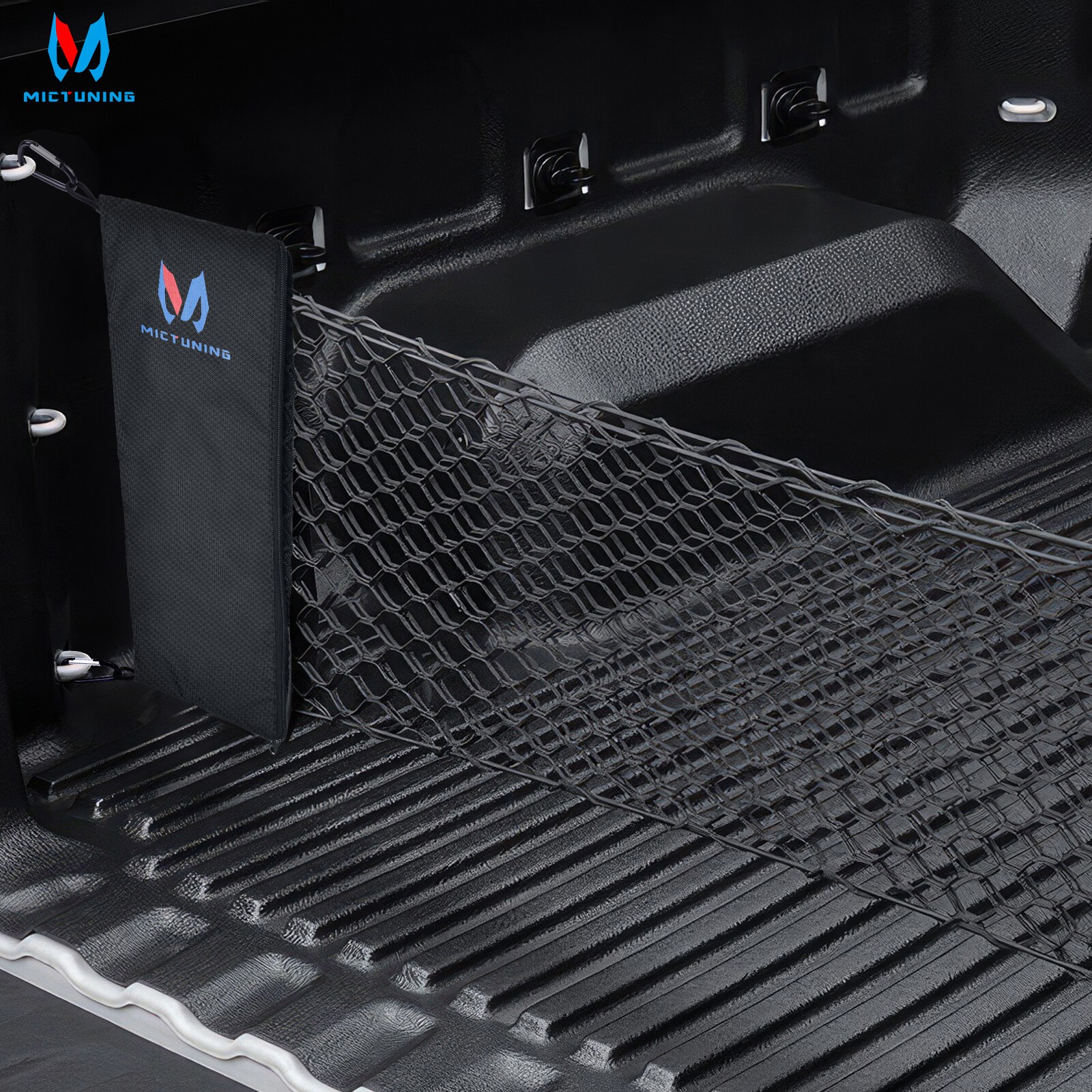 Truck Bed Cargo Net Truck Bed Storage Net Organizer Envelope Cargo Net Elastic