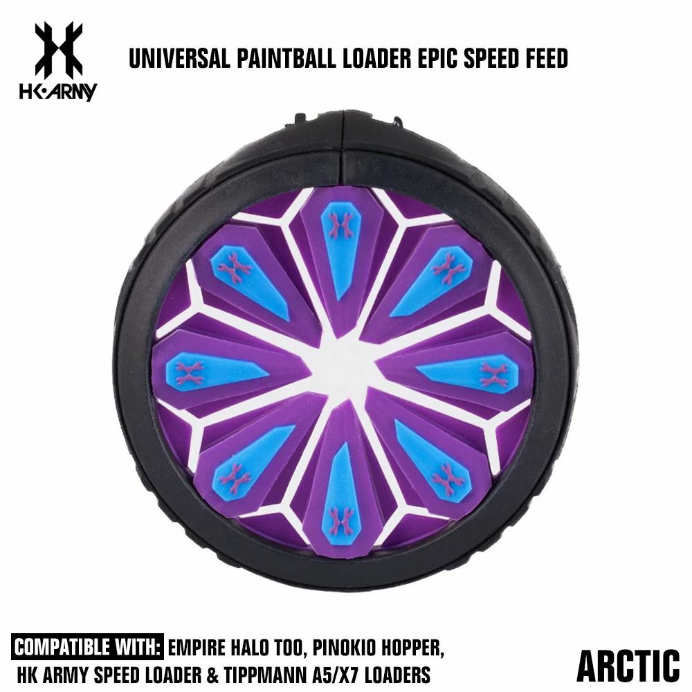 HK Army Universal Paintball Loader Epic Speed Feed - Arctic