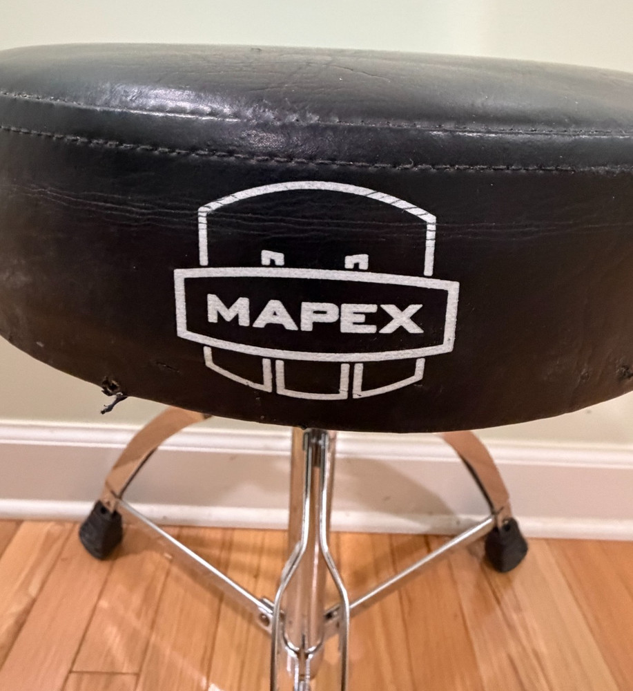 Mapex Drum Throne Adjustable With 3" Padded Seat Nice