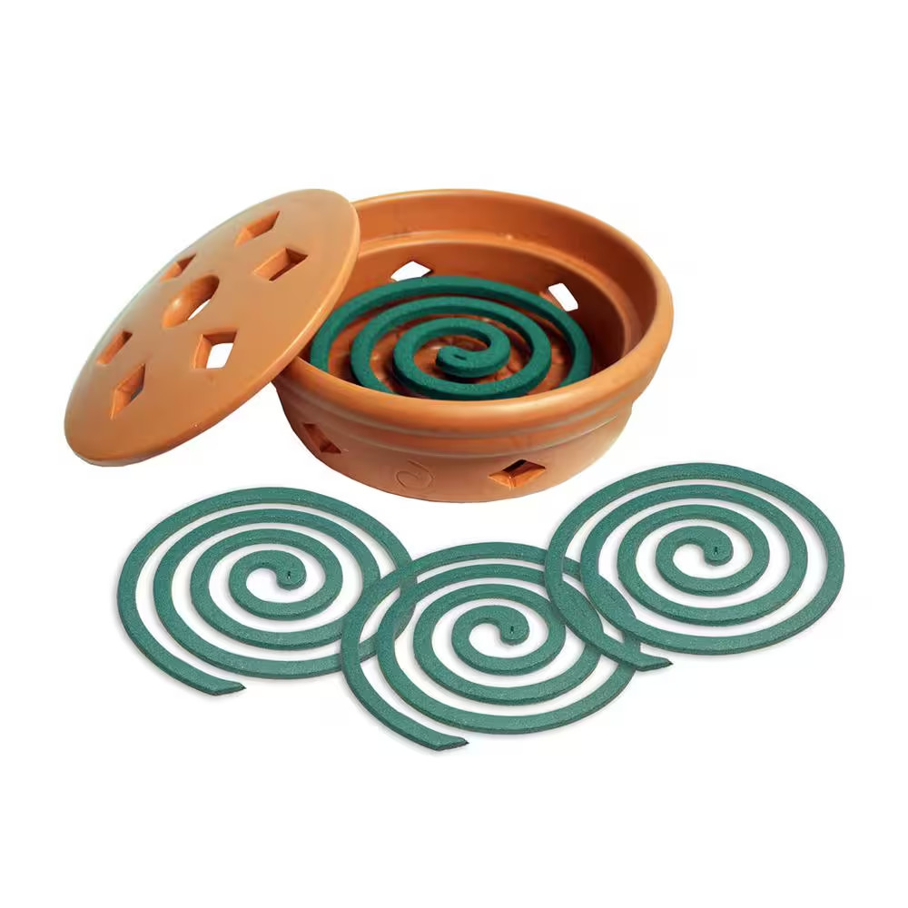 Mosquito Coil Burner with Mosquito Coils