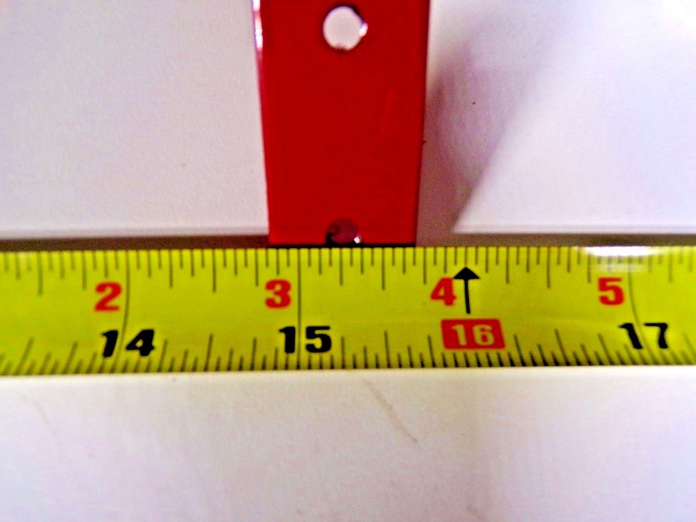 Red Side Handle 17-1/2"W,02-0009 (K)