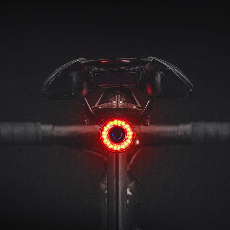 Bicycle Tail Light Q3 Smart Sensor Brake Light Night Riding Warning Light