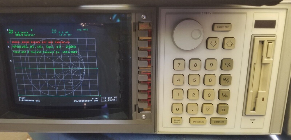 HP85101C Display/Processor for HP 8510C Vector Network Analyzer (VNA)