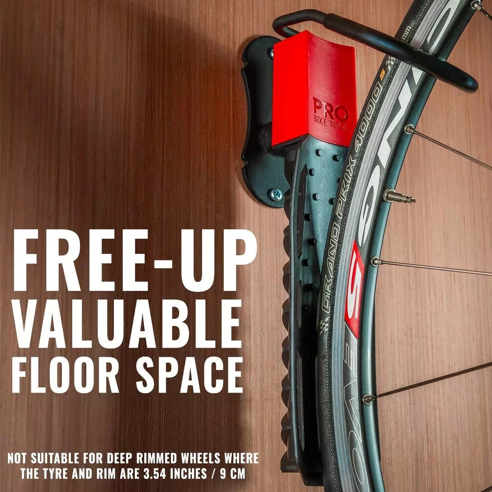 Vertical Garage Bike Rack Storage Mount Space Saver