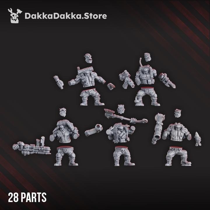 Blak Orks Mob - DakkaDakka
