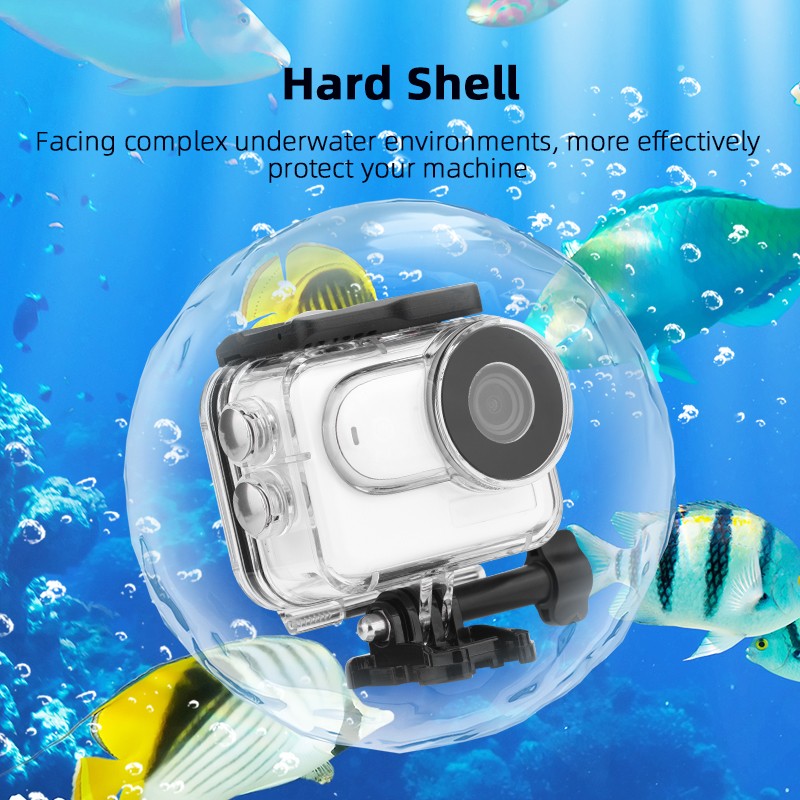60M Camera Underwater Case Surfing Diving Housing Shell For Insta360 GO 3