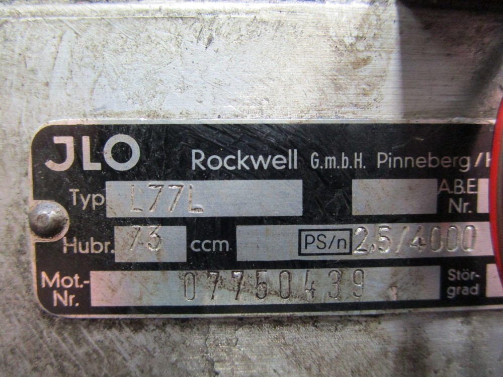 ORIGINAL JLO MODEL L77L 2-STROKE ENGINE HIT MISS GAS