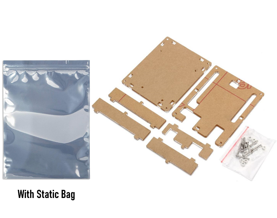 3 PACK Transparent Acrylic Case Cover Shell Enclosure Boxes for Arduino UNO R3