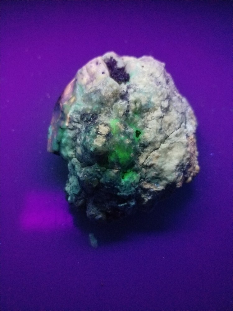 Volcano fluorescent from Wyoming Opal  Agate great shape 9.2oz