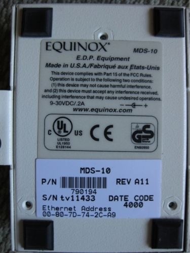 Equinox Managed Device Server MDS-10