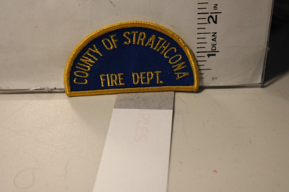 fire patch  COUNTY OF STRATHCONA FIRE DEPT ALBERTA CANADA