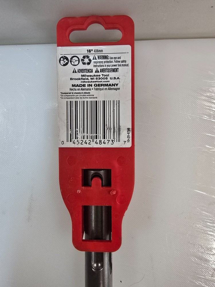 Milwaukee 16 in. SLEDGE SDS-MAX Bull Point Chisel