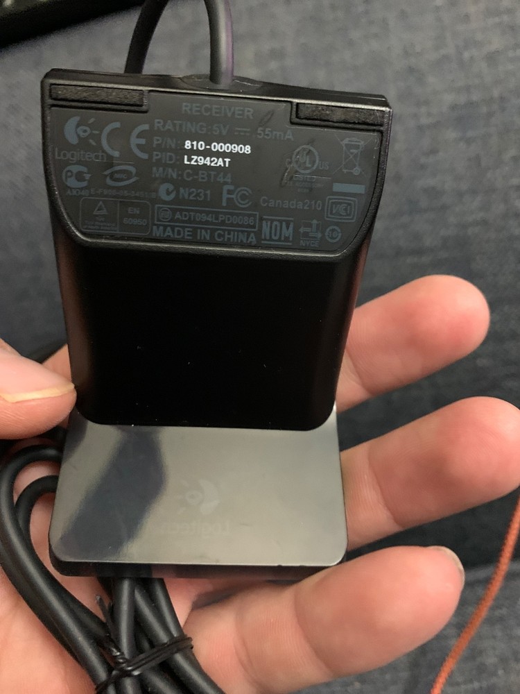 Logitech - C-BT44 - 810-000908 Wireless USB Receiver Only