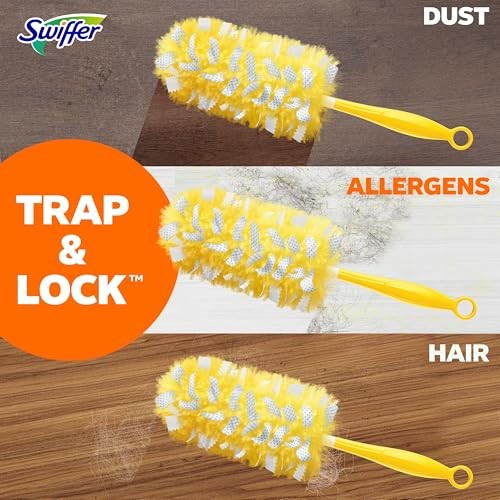 Dusters Heavy Duty, Feather Head Multi-Surface Duster Refills for Cleaning,