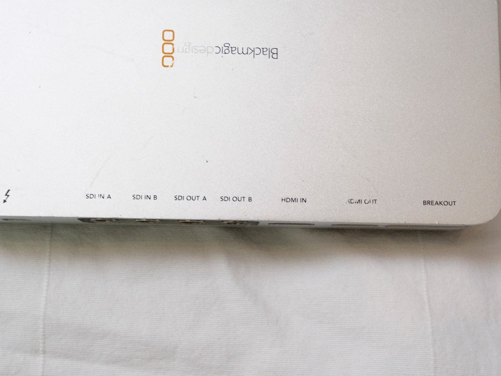 Blackmagic Design Ultrastudio 3D w/ power cable and thunderbolt cable