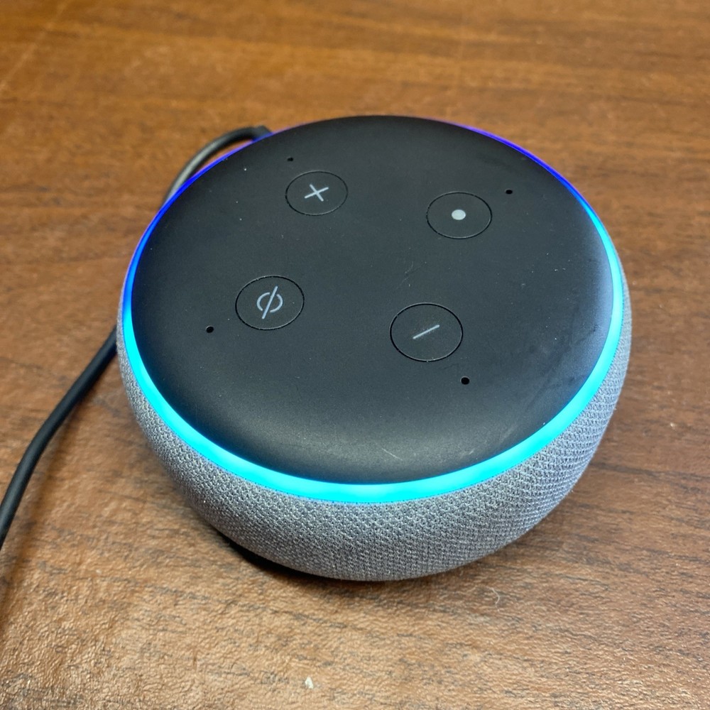 Amazon Echo Dot 3rd Gen Smart Speaker - Heather Gray (D9N29T)