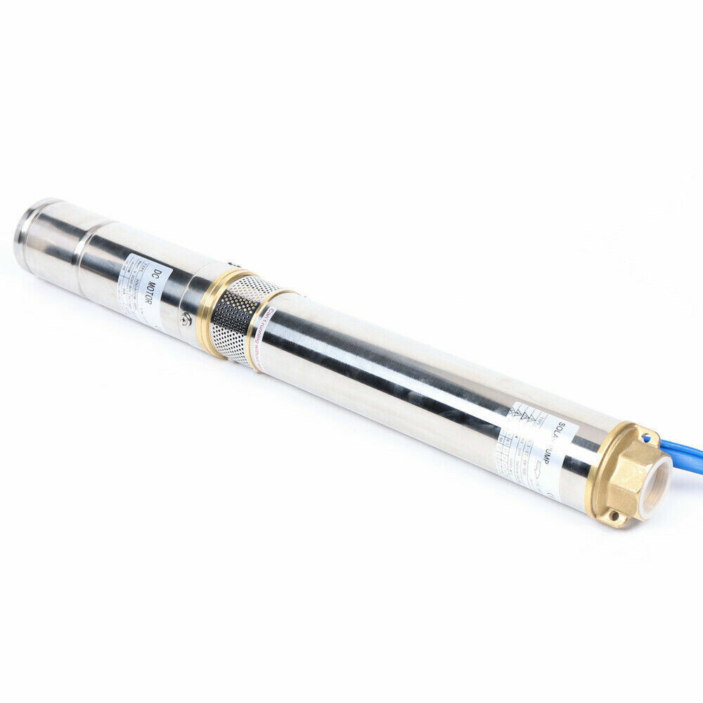 3" DC Solar Water Pump Submersible Deep Bore Well Pump 48V 400W +MPPT Controller