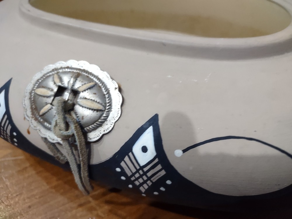 Native American Pottery Signed