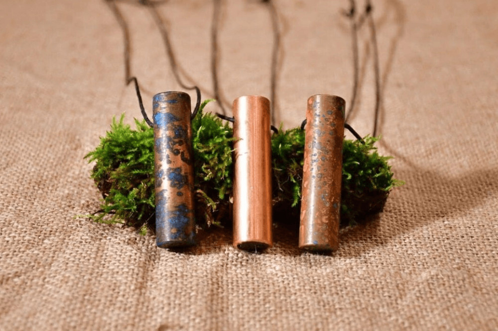 Copper EMF Pendant, EMF Protection Necklace, EMF Blocker, Orgonite, wifi, cell
