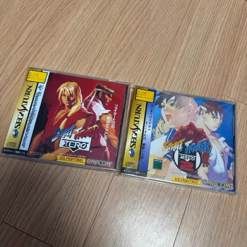 Sega Saturn Street Fighter Zero/Zero 2