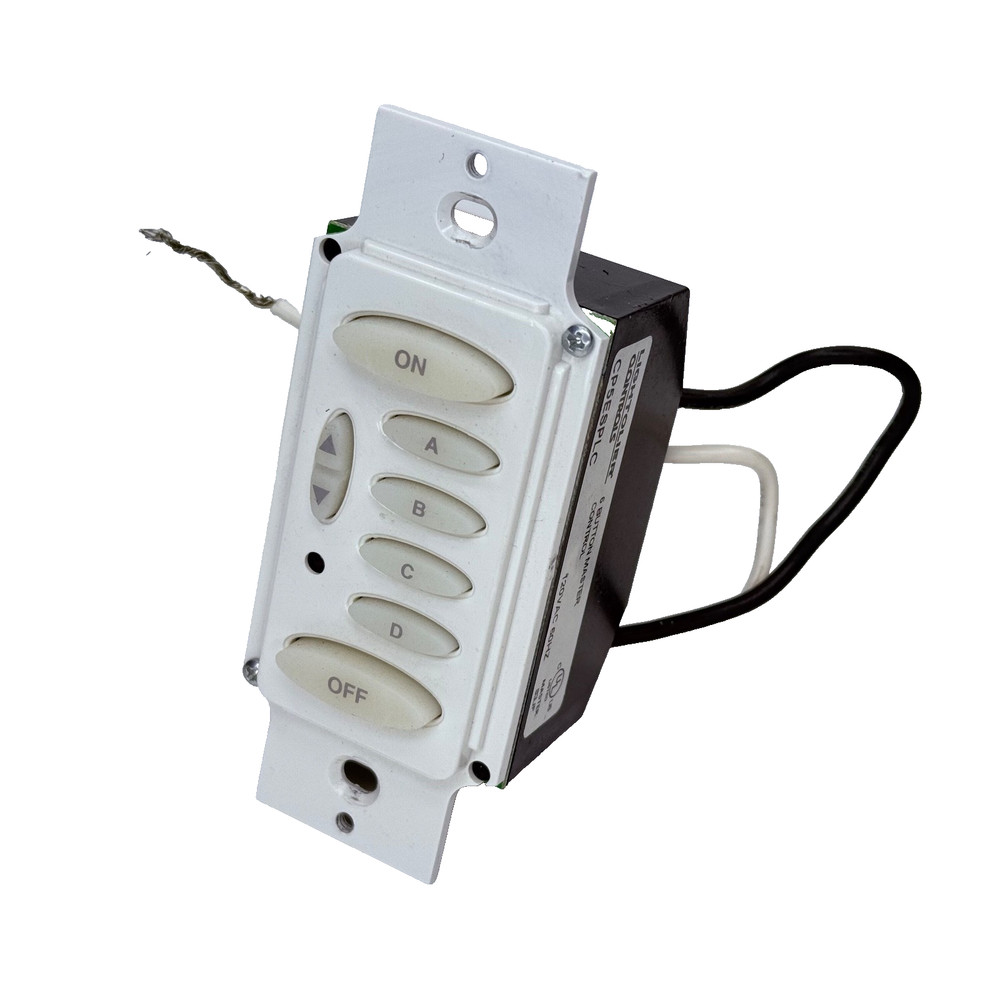 Lightolier Controls Five Scene Master Control CP5ESPLC - White