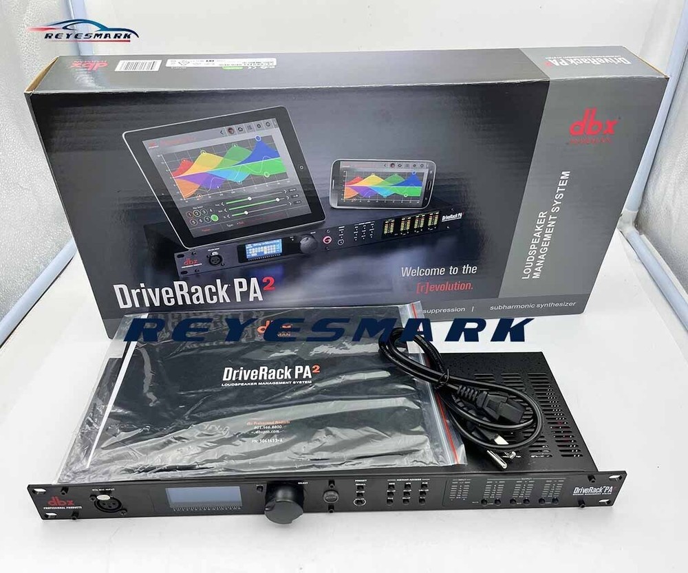 DBX DriveRack PA2 Complete Loudspeaker Management System Black