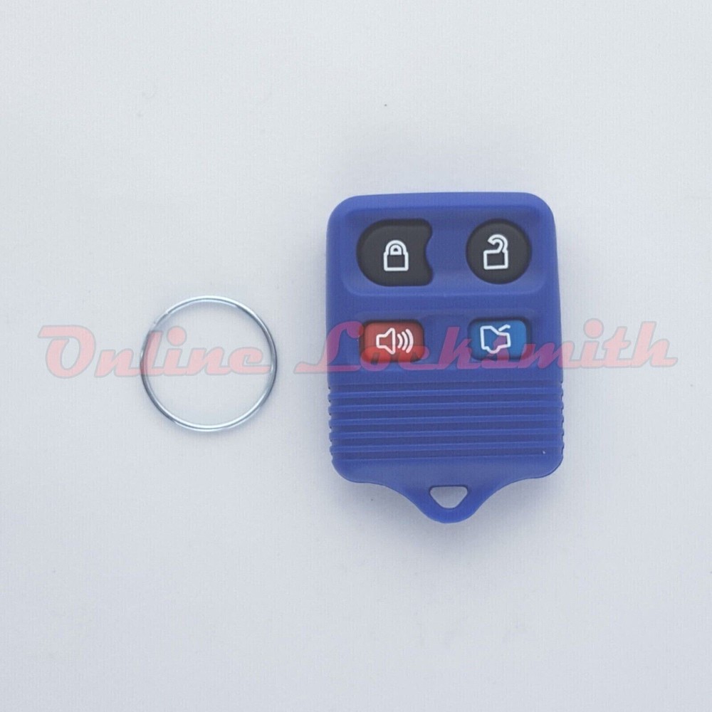 Keyless Entry Remote Alarm Replacement For Ford 4 Buttons DIY Programming
